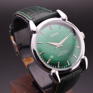 Oris Vintage Swiss 17 Jewels Hand-Wound Mechanical Men's Watch - FREE SHIPPING